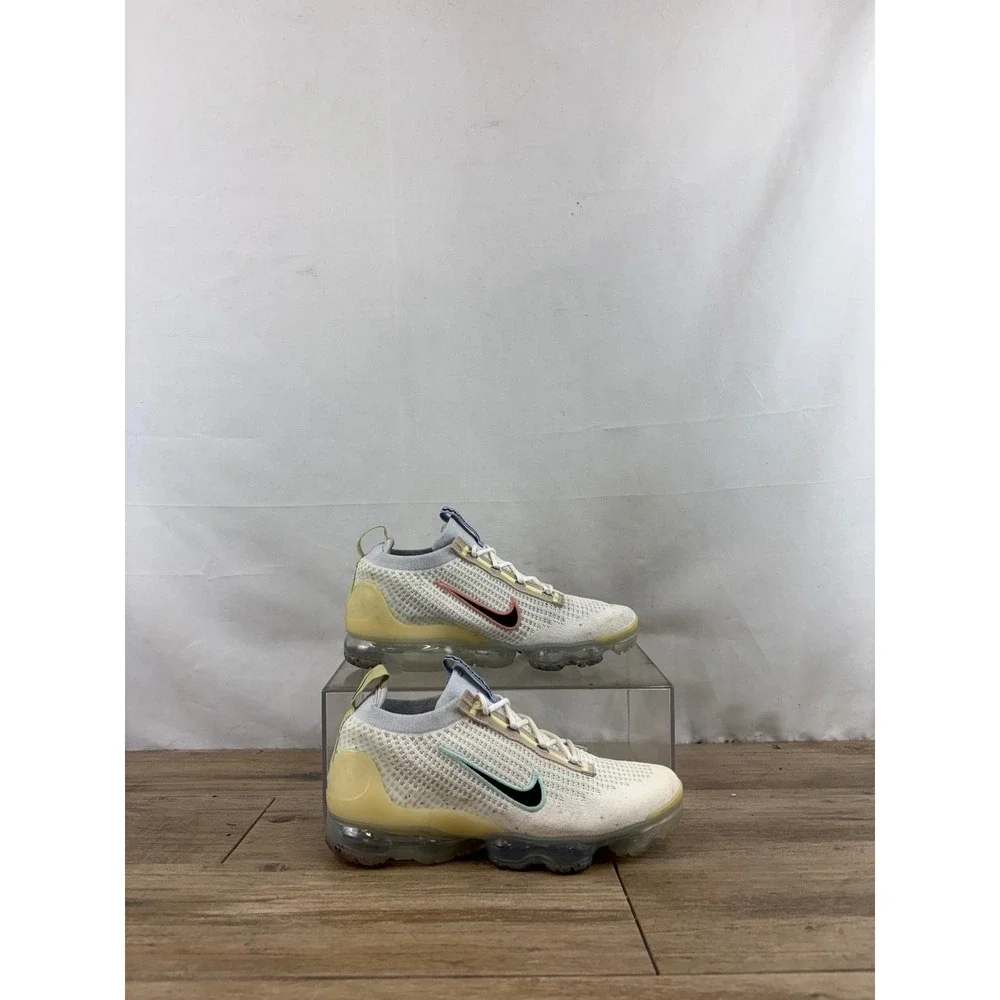 Nike Vapormax Flyknit 2021 SE Shoes DQ7758 100 7 Youth 8 Women's